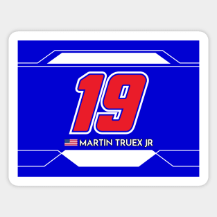 Martin Truex Jr #19 2023 NASCAR Design Sticker